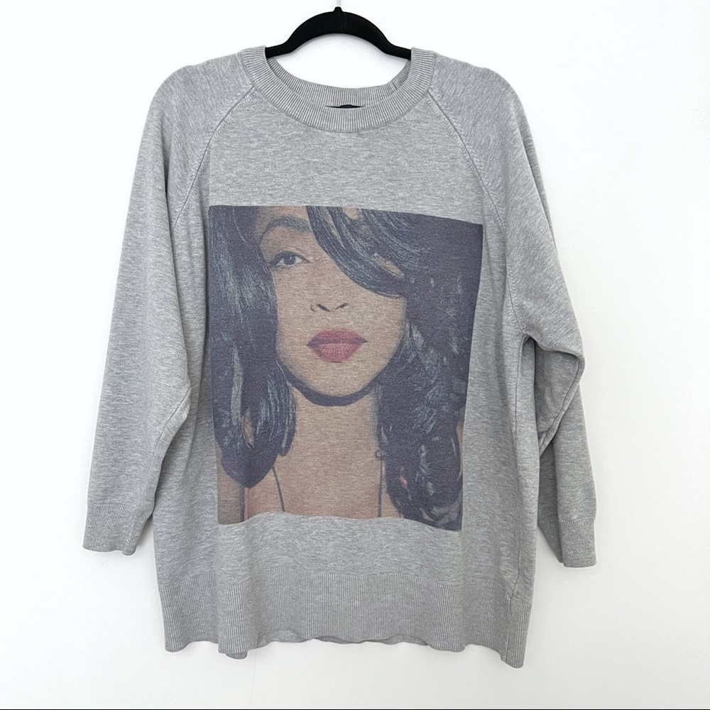 ZARA - Sade Oversized Crewneck Sweatshirt